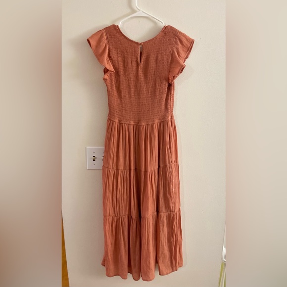 By the River Peach Dress in M - Picture 9 of 11
